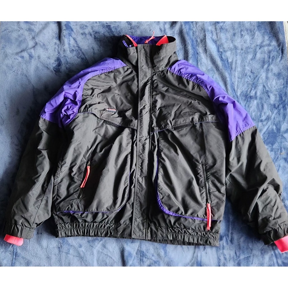 Columbia Powder Keg 3-n-1 Vintage Snow Jacket + Reversible Liner Men SIze XL...